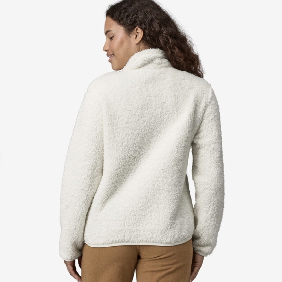 Patagonia Los Gatos Quarter Zip Fleece Jacket Small Birch White 25236 EUC - Picture 3 of 10